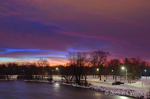 Ottawa River Parkway At Sunrise_11662.jpg - Photographed at Ottawa, Ontario - the capital of Canada.